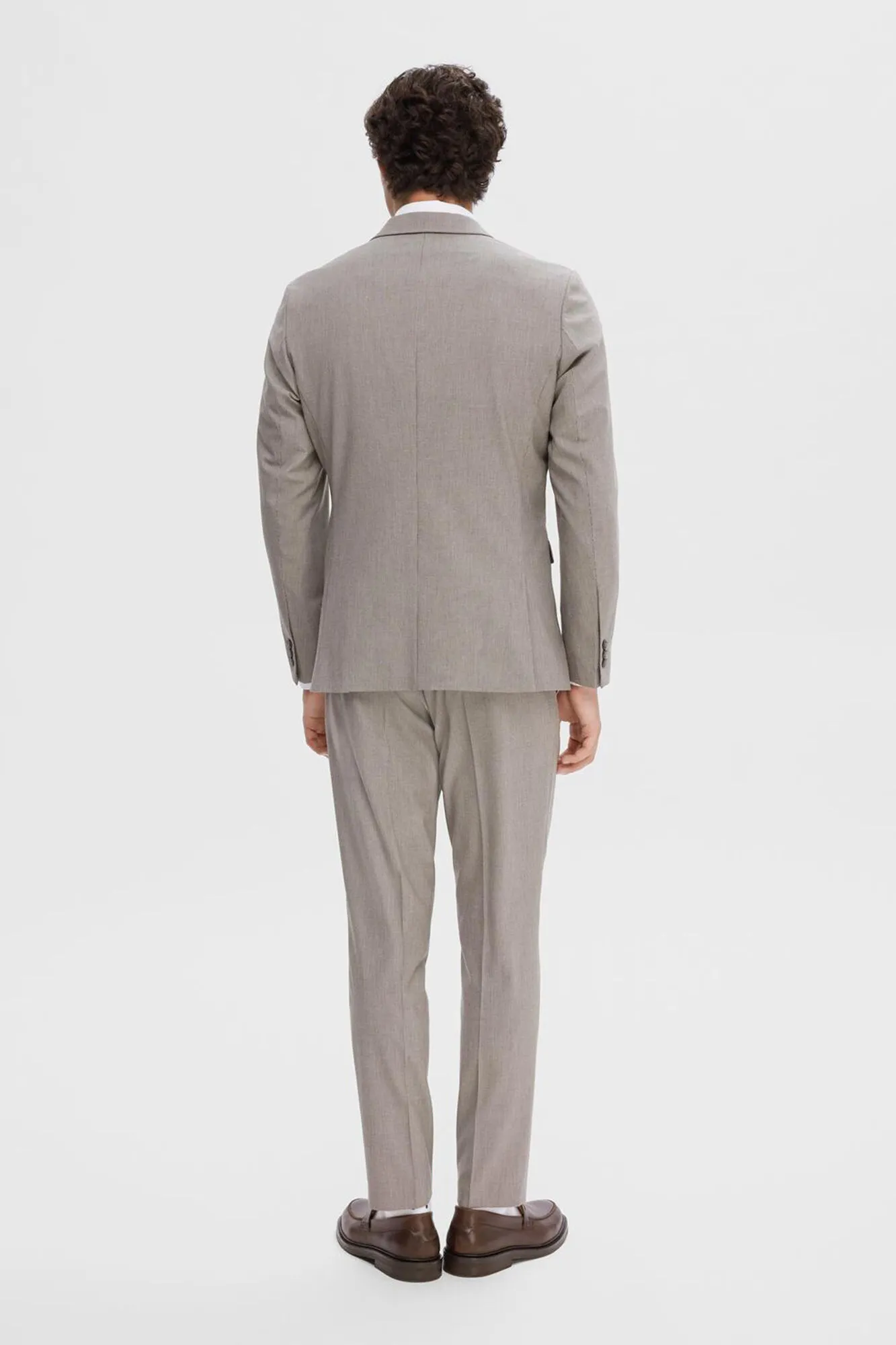 Selected Americana Slim Fit de cuadros
