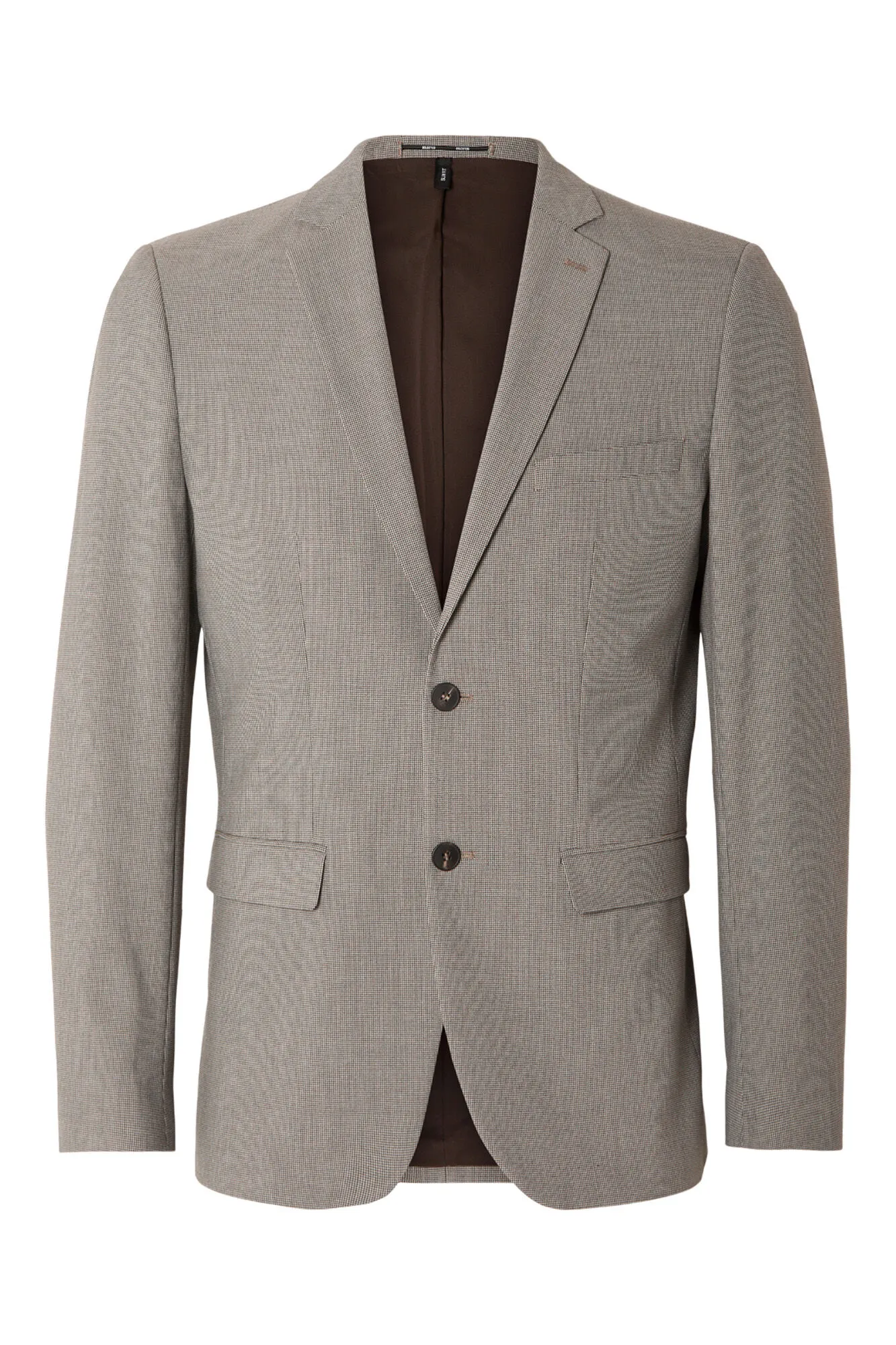 Selected Americana Slim Fit de cuadros