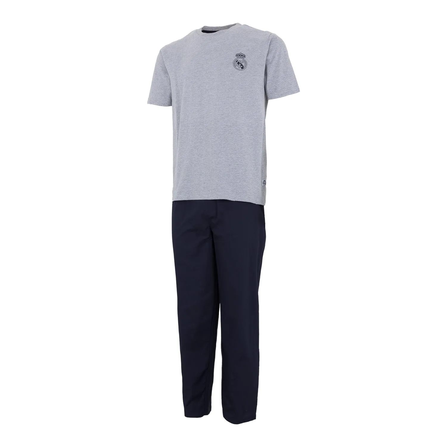 Set de Pijama 2 piezas Hombre Gris/Azul Real Madrid