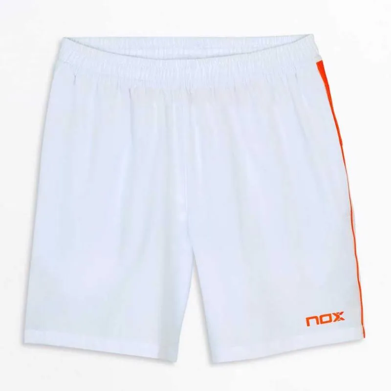 Short Nox Team Blanco Naranja | Nox