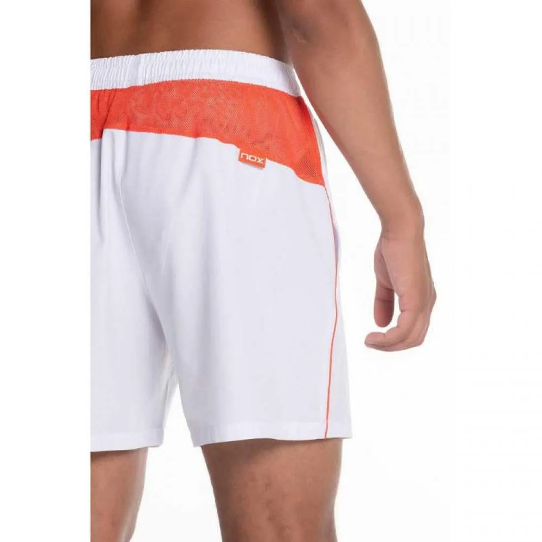 Short Nox Team Blanco Naranja | Nox