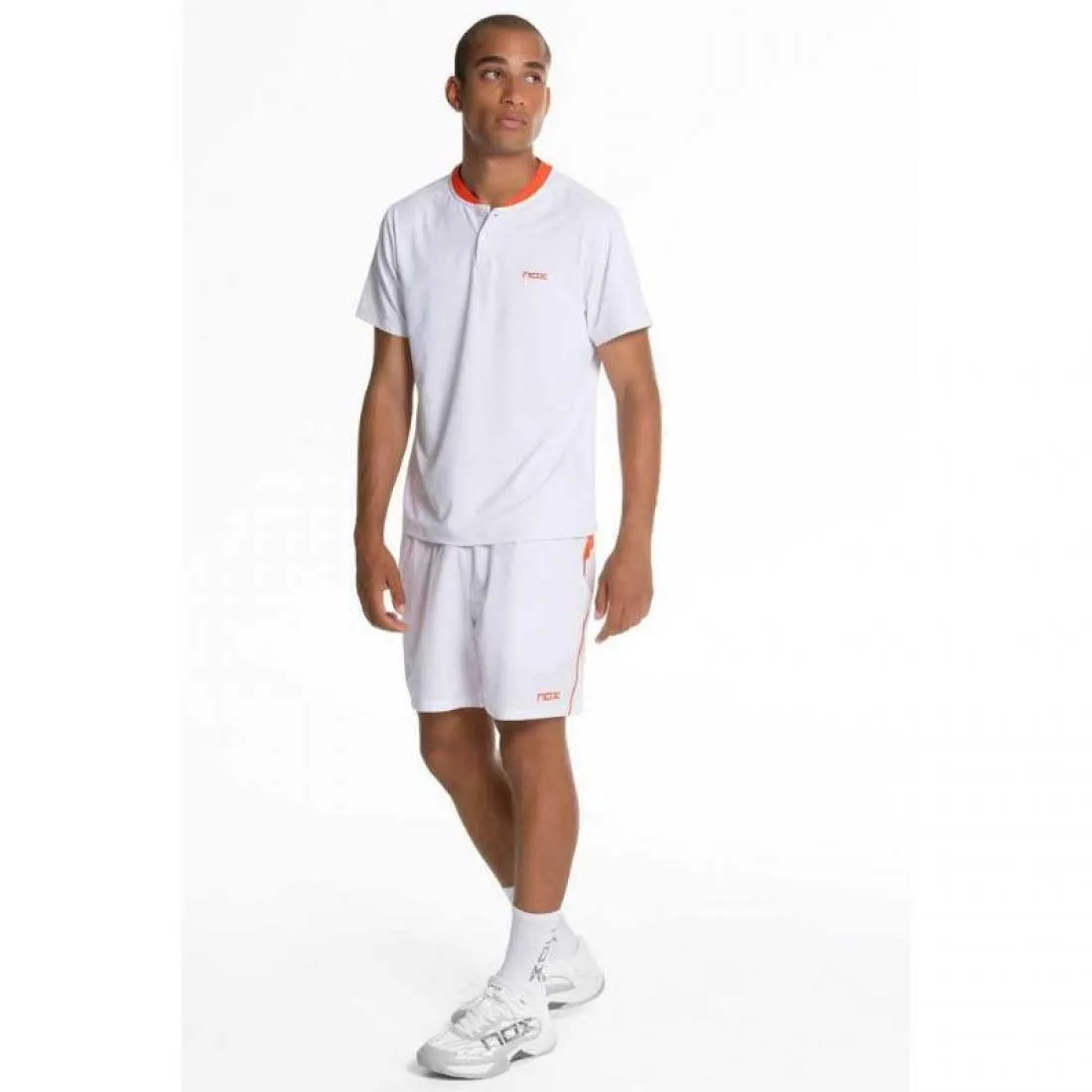 Short Nox Team Blanco Naranja | Nox