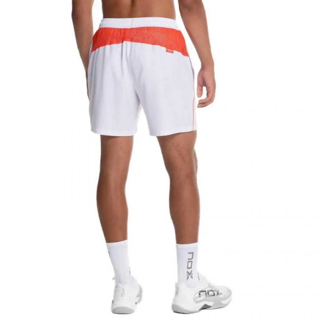 Short Nox Team Blanco Naranja | Nox
