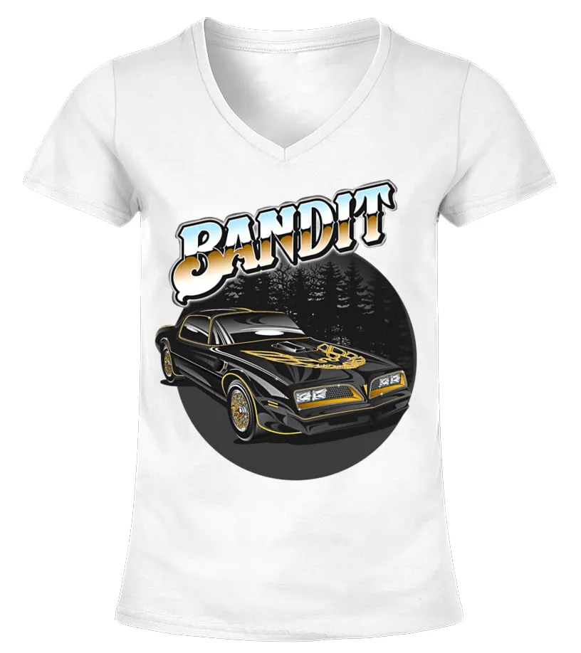 Smokey and the Bandit [1977] WT (48) Camiseta cuello pico Mujer