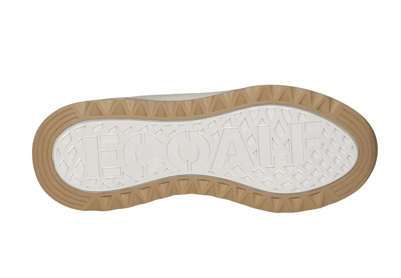Sneaker Licra Beig Carrillera y Talon Nobuck Burdeos