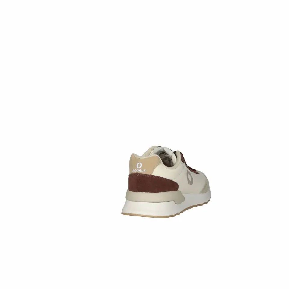 Sneaker Licra Beig Carrillera y Talon Nobuck Burdeos