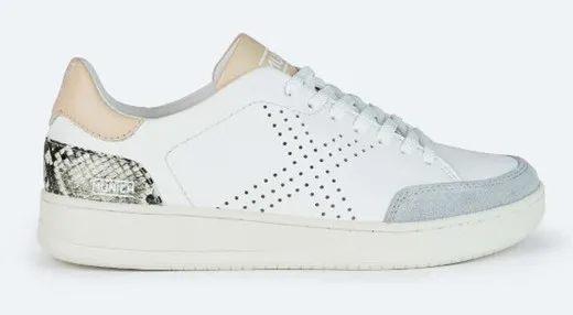 SNEAKERS MUNICH XCOURT 02 PIEL BLANCO