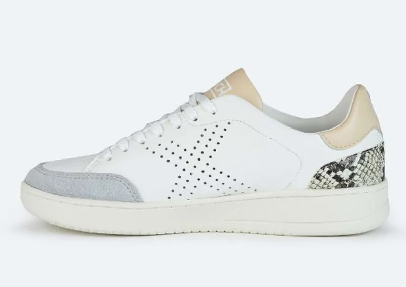 SNEAKERS MUNICH XCOURT 02 PIEL BLANCO