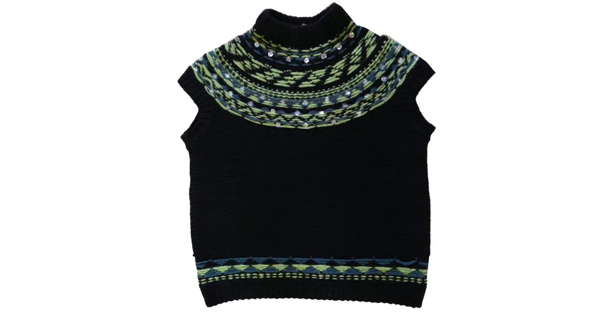 Sonia Rykiel Prendas de punto Negro Azul Verde 