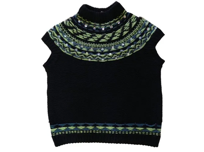 Sonia Rykiel Prendas de punto Negro Azul Verde 