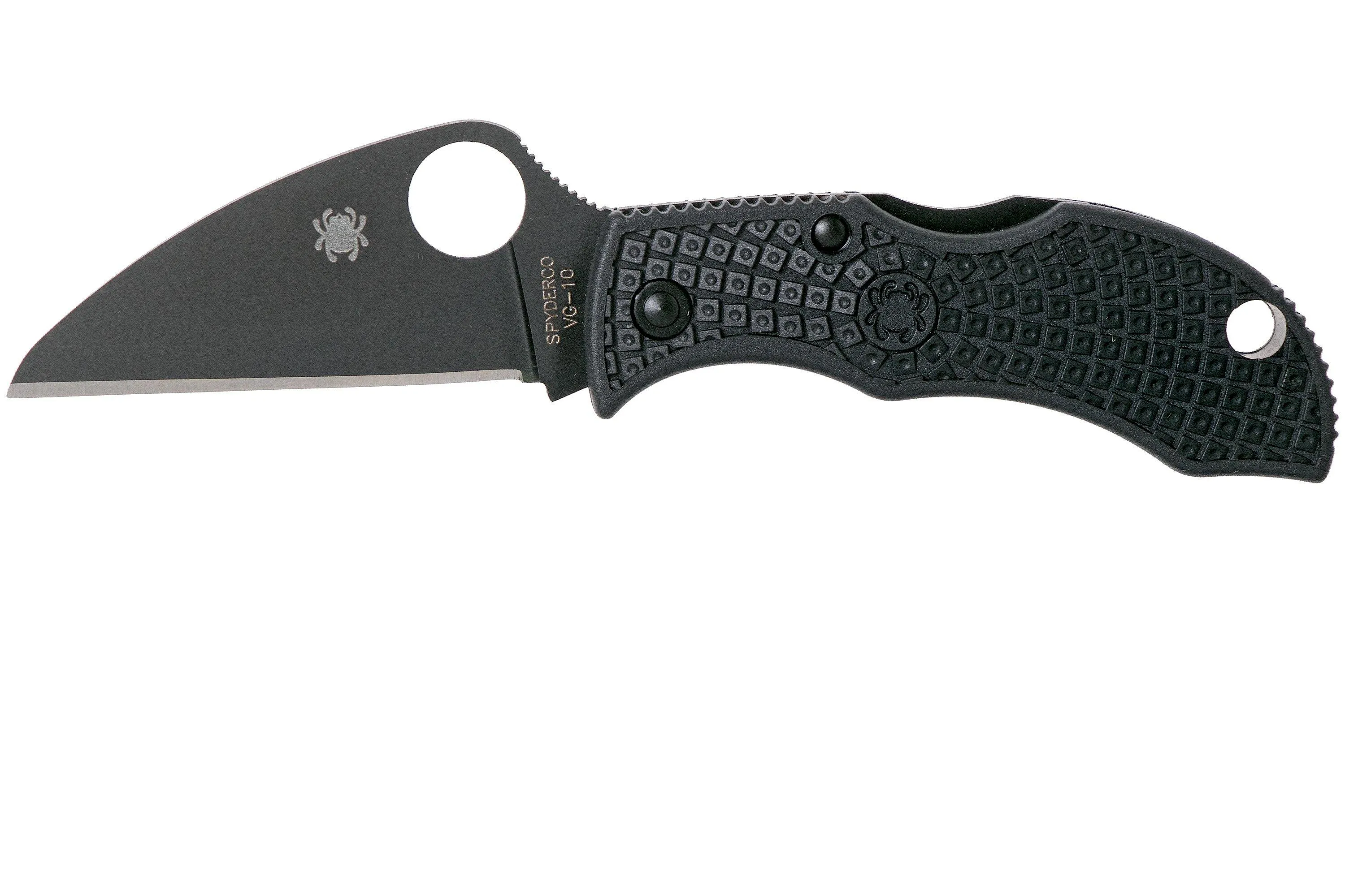 Spyderco Manbug Wharncliffe Black MBKWPBK navaja