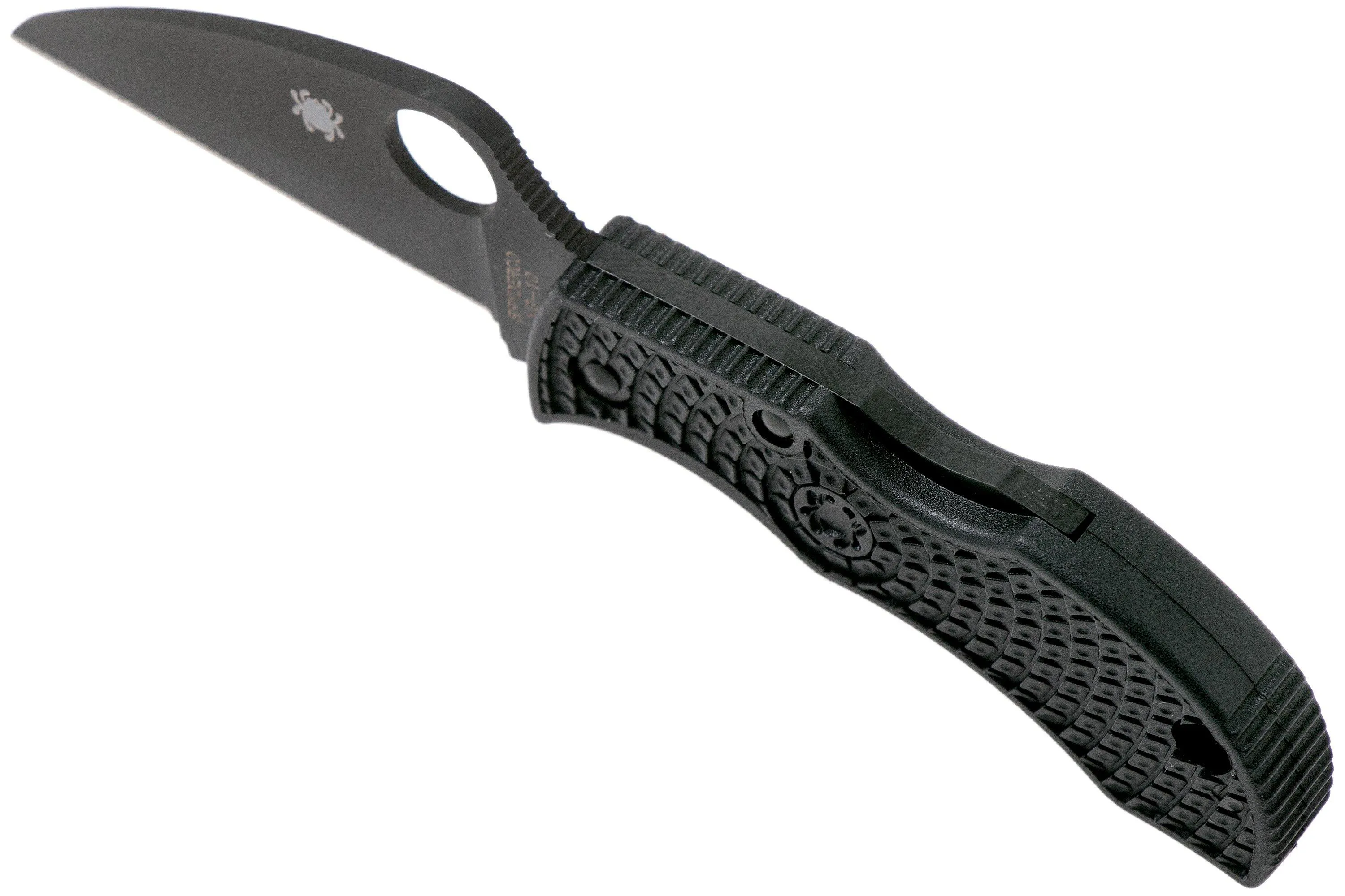 Spyderco Manbug Wharncliffe Black MBKWPBK navaja