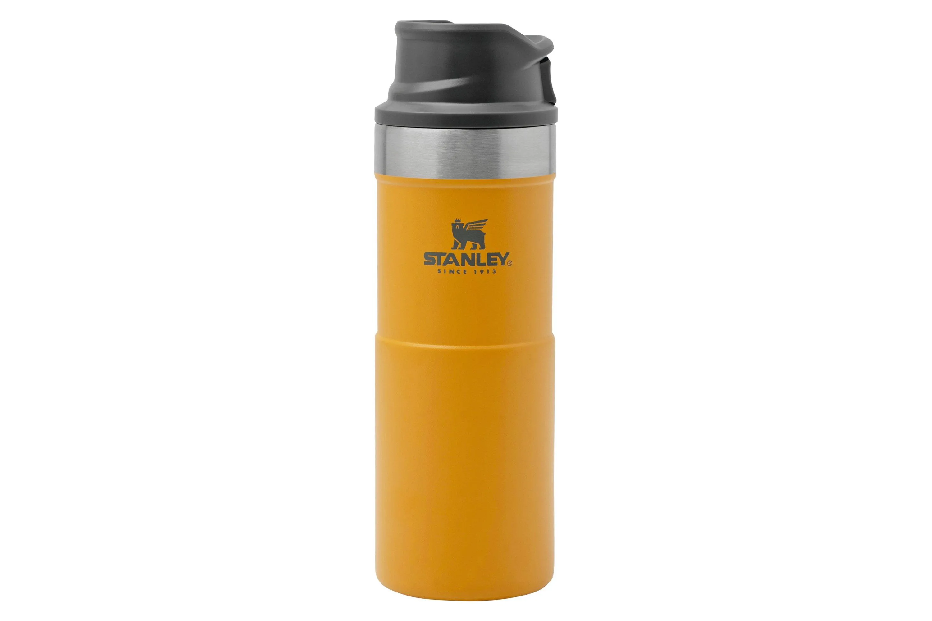 STANLEY THE TRIGGERACTION TRAVEL MUG 350 ML, SAFFRON, TERMOS