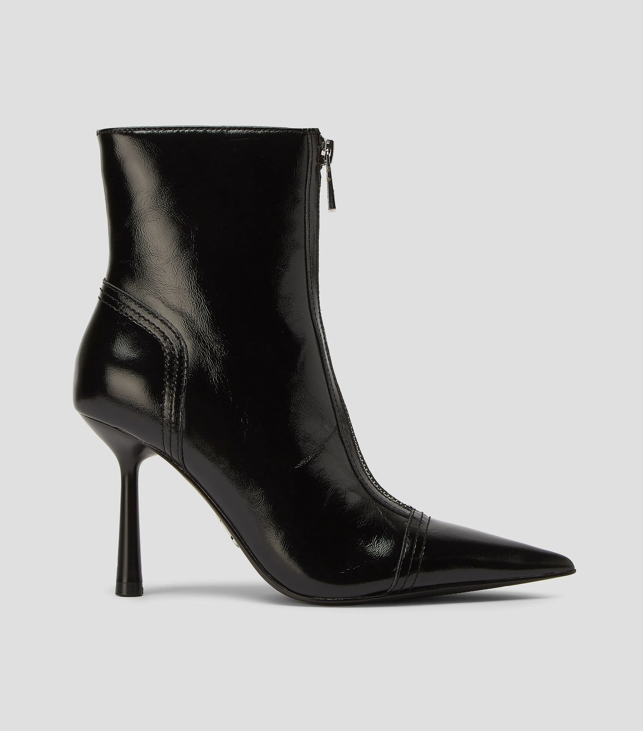Steve Madden Botines casuales Kyndra en piel vacuna con tacón alto delgado Mujer