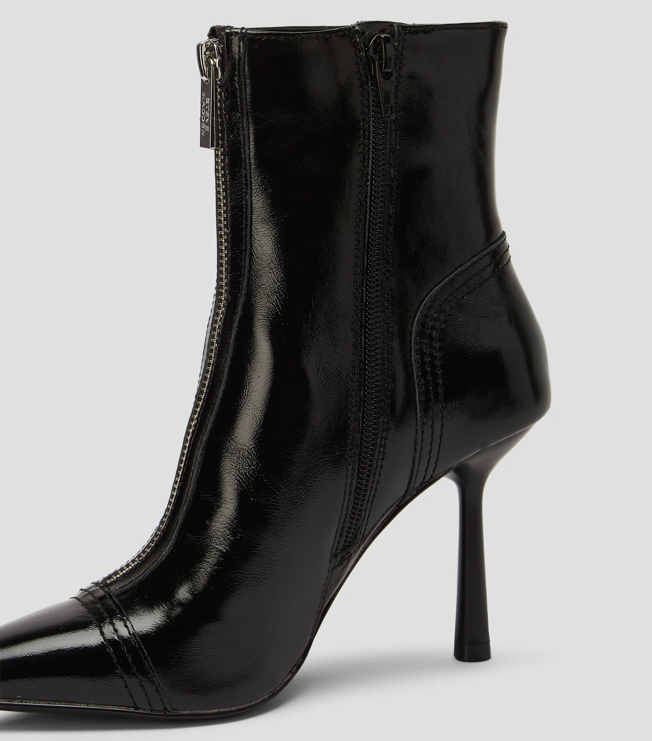 Steve Madden Botines casuales Kyndra en piel vacuna con tacón alto delgado Mujer