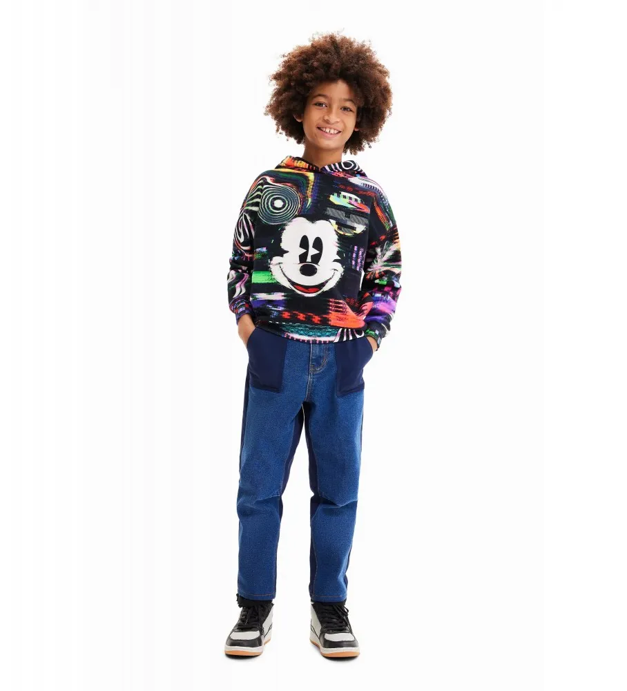 Sudadera Aryeh Mickey negro