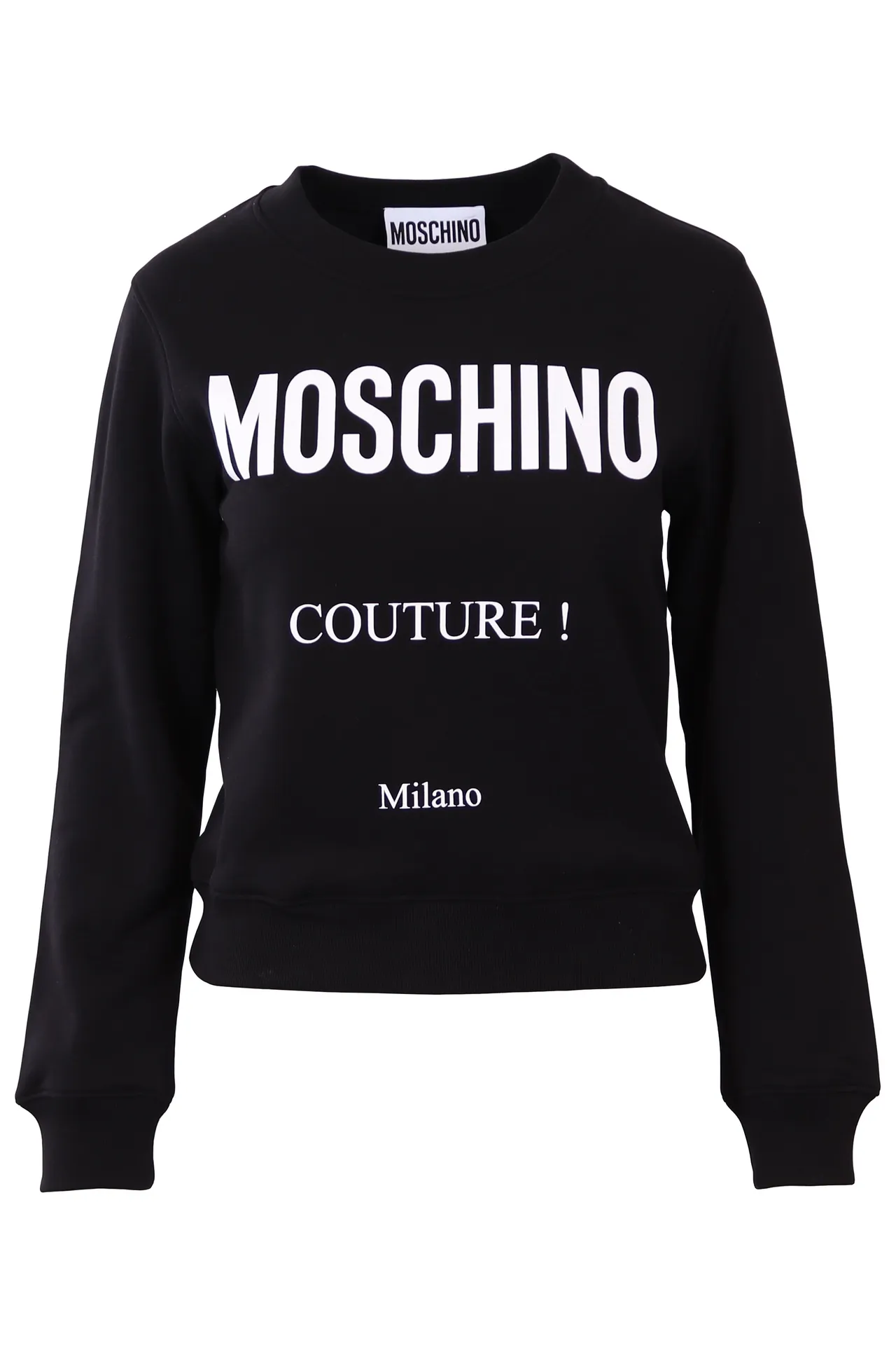 Sudadera Moschino Couture negra milano
