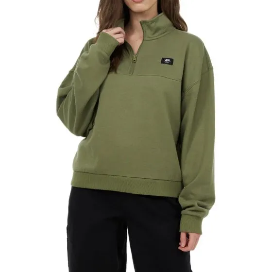 Sweater Leighton Mock Neck Verde