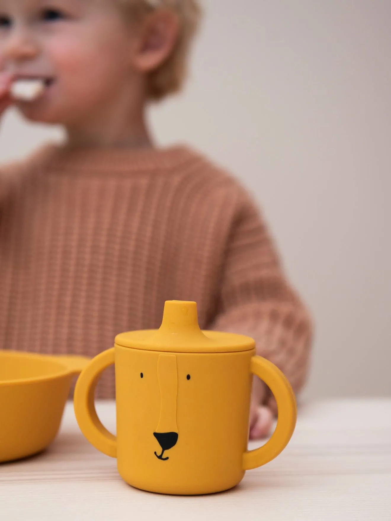 TAZA DE APRENDIZAJE DE SILICONA  ANIMAL  TRIXIE