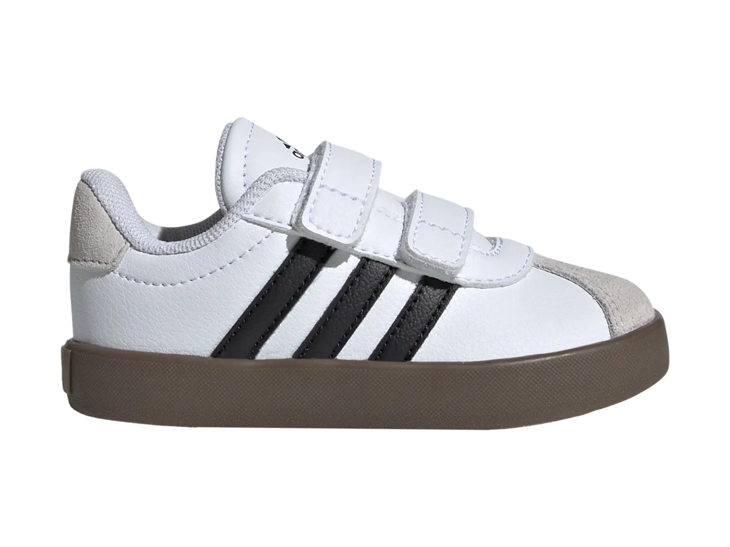 Tenis Adidas Vl Court 3.0 Blanco Para Niño