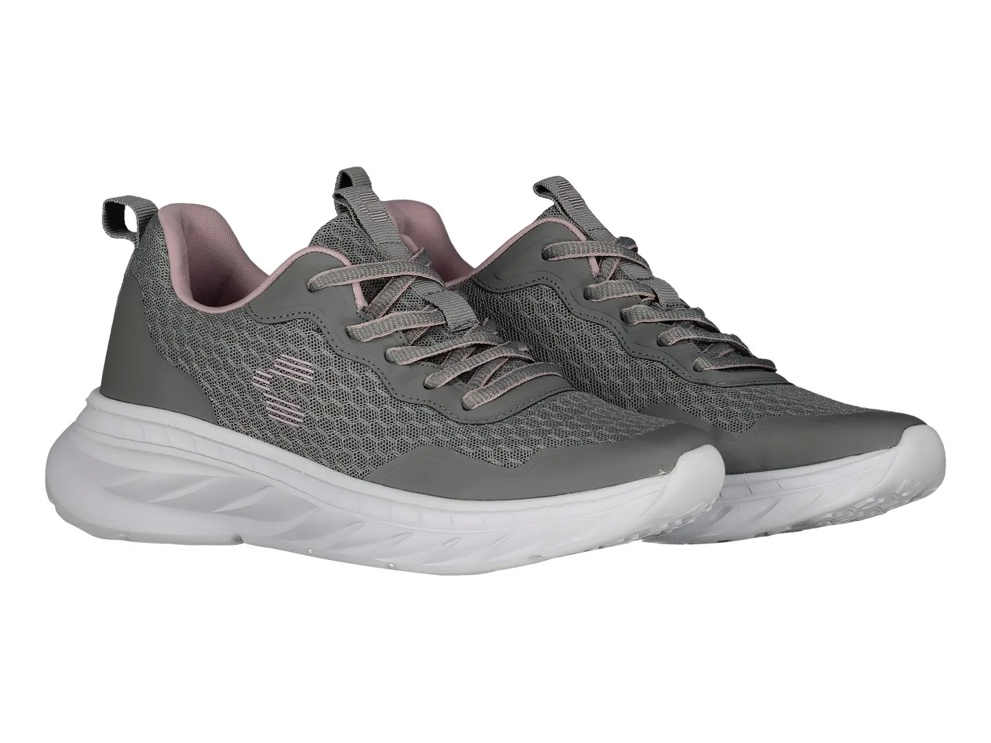 Tenis Charly 1059806 Gris Para Mujer