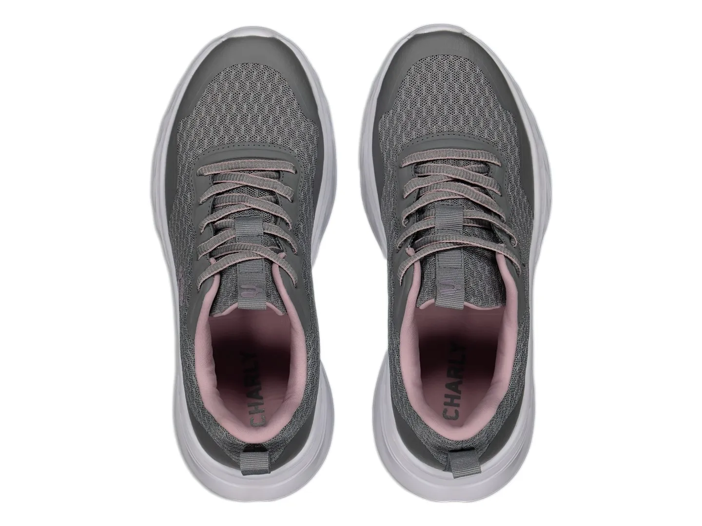 Tenis Charly 1059806 Gris Para Mujer