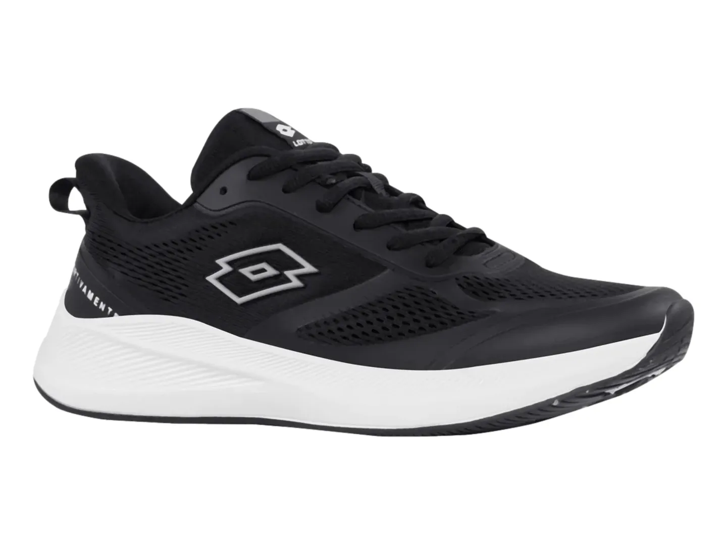 Tenis Lotto 0h395  Negro Para Hombre