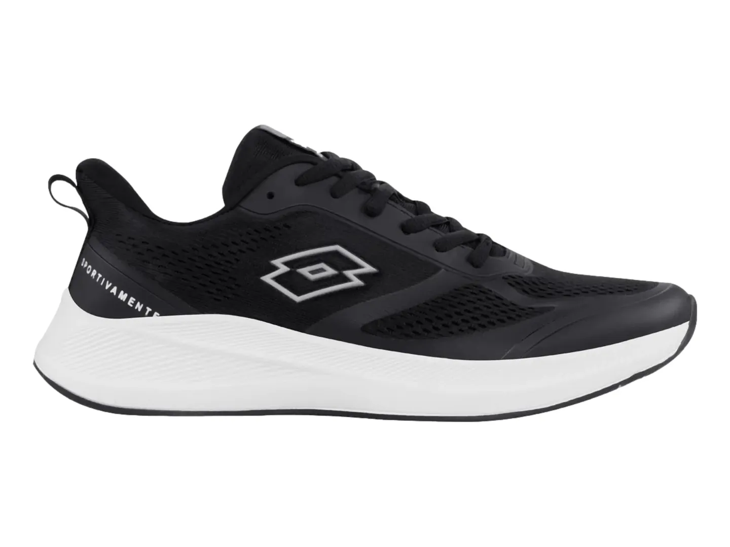 Tenis Lotto 0h395  Negro Para Hombre