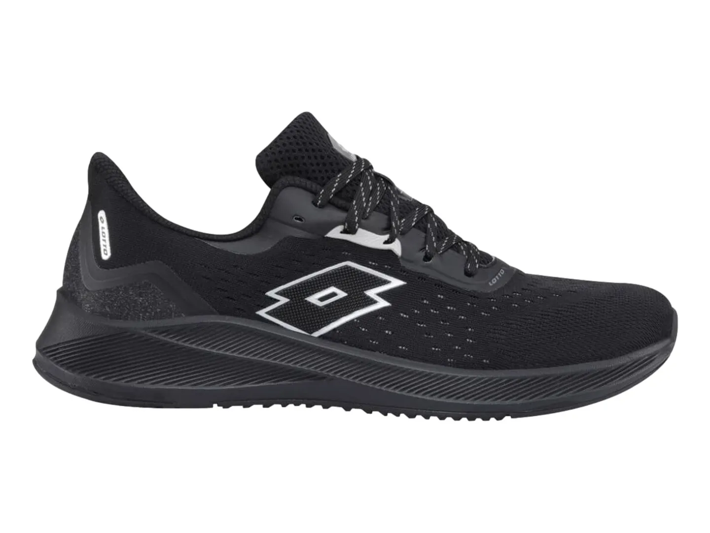 Tenis Lotto 0h415  Negro Para Hombre