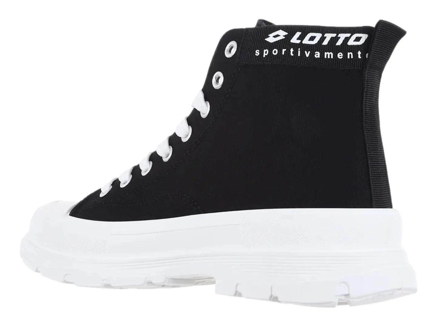 Tenis Lotto Astor  Negro Para Mujer