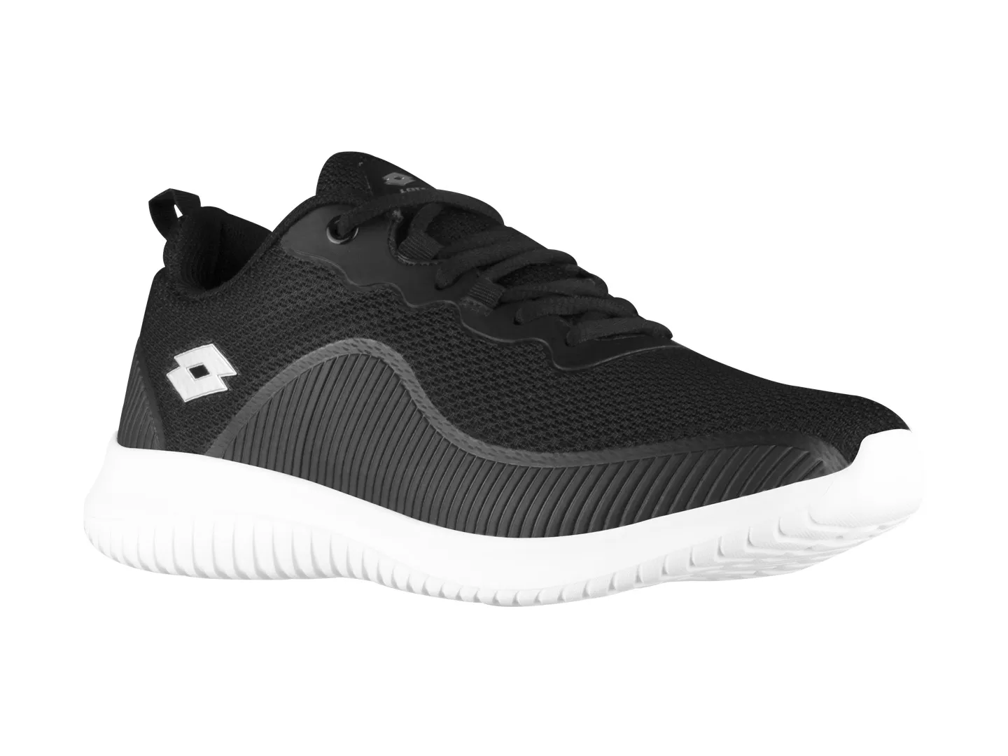 Tenis Lotto Haim  Negro Para Mujer