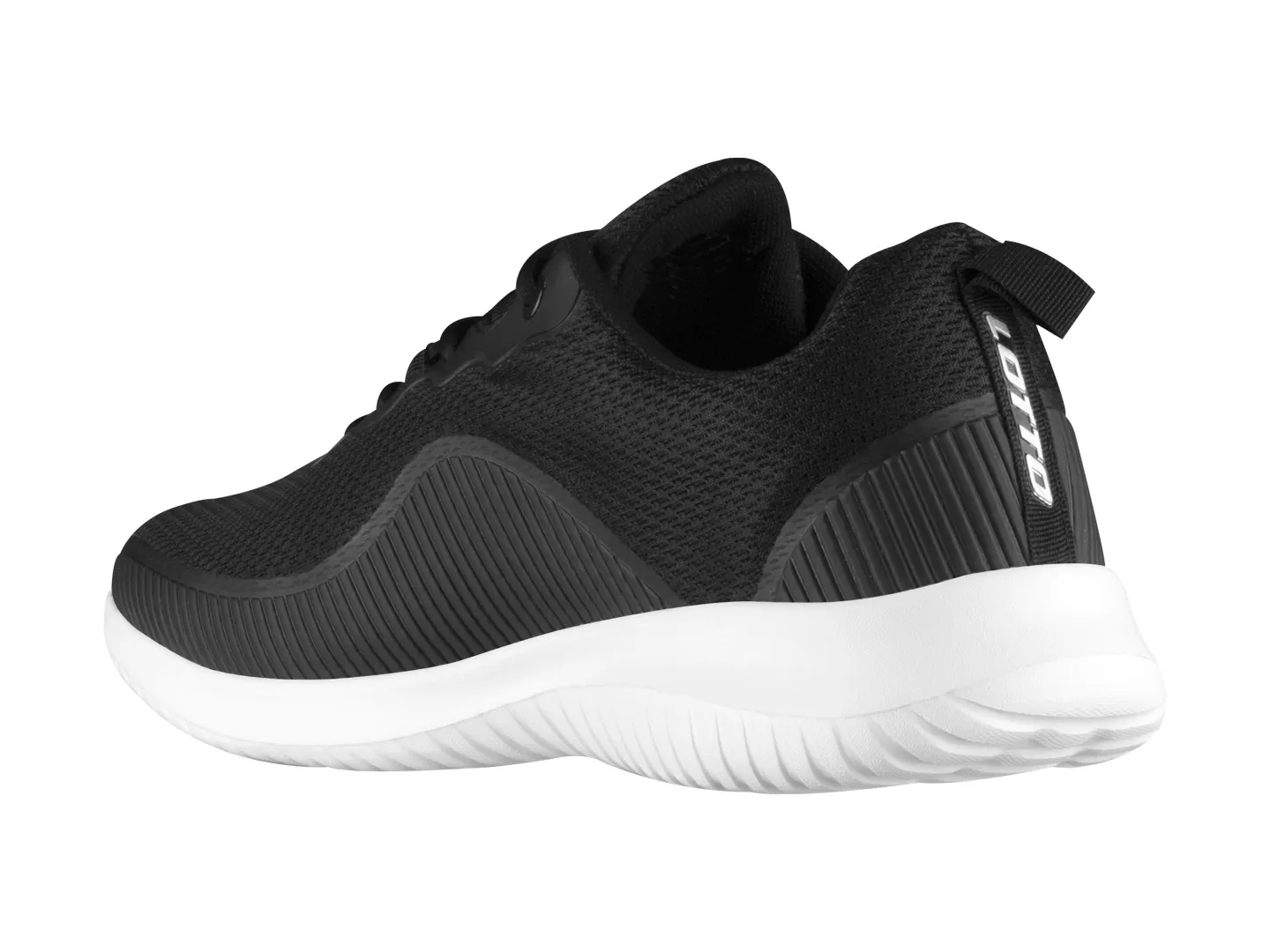 Tenis Lotto Haim  Negro Para Mujer