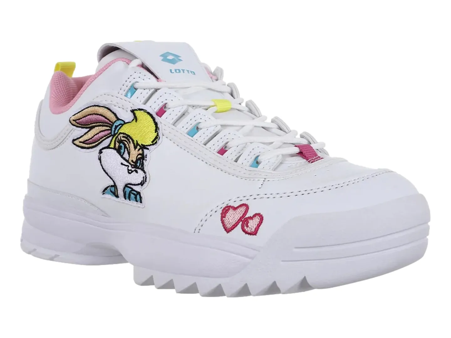 Tenis Lotto Lola  Blanco Para Mujer