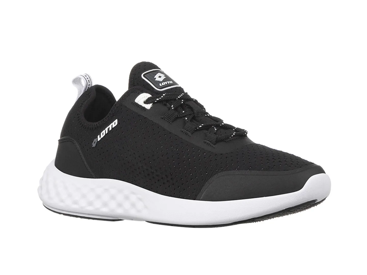 Tenis Lotto Meds  Negro Para Hombre