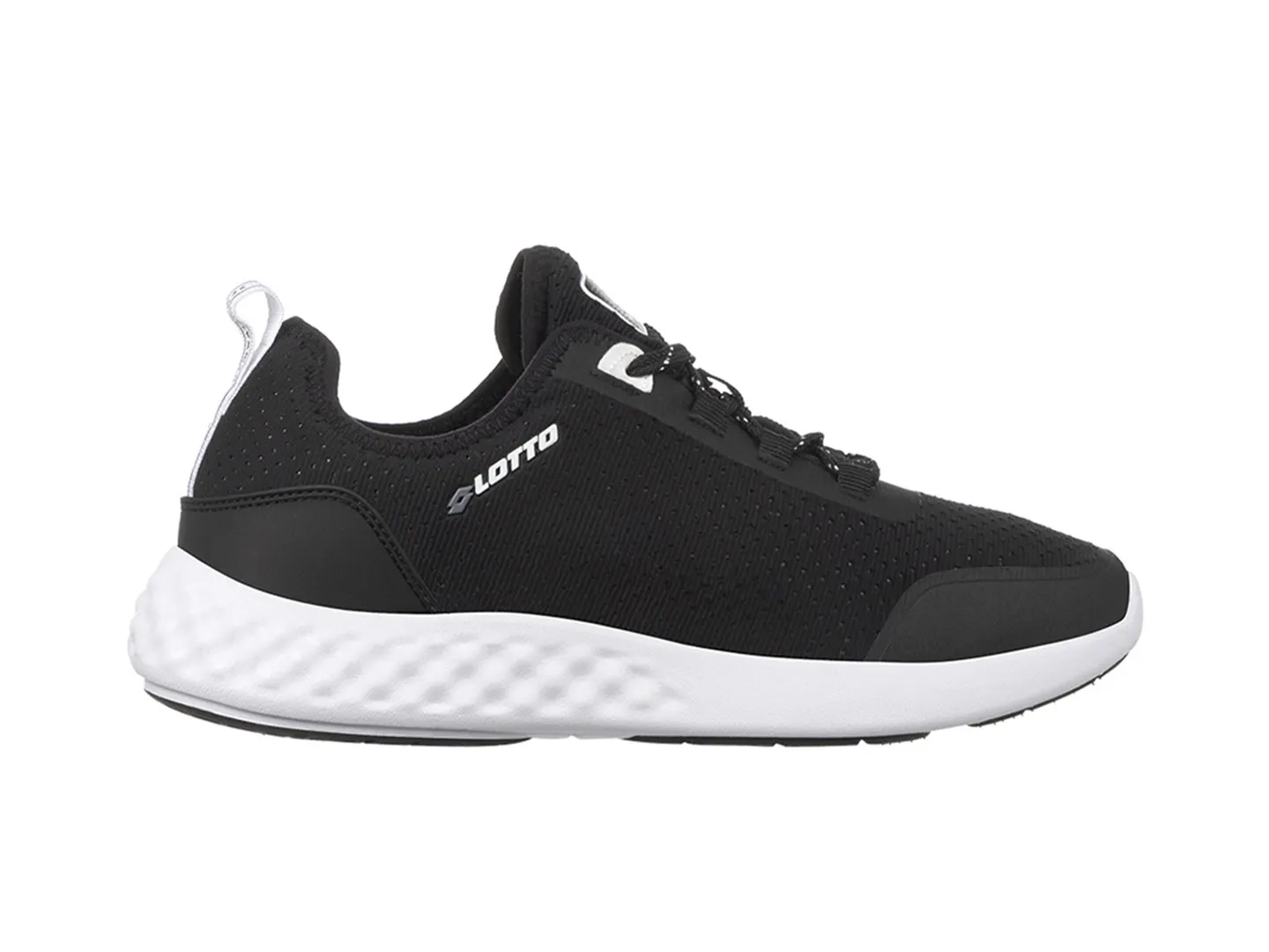 Tenis Lotto Meds  Negro Para Hombre