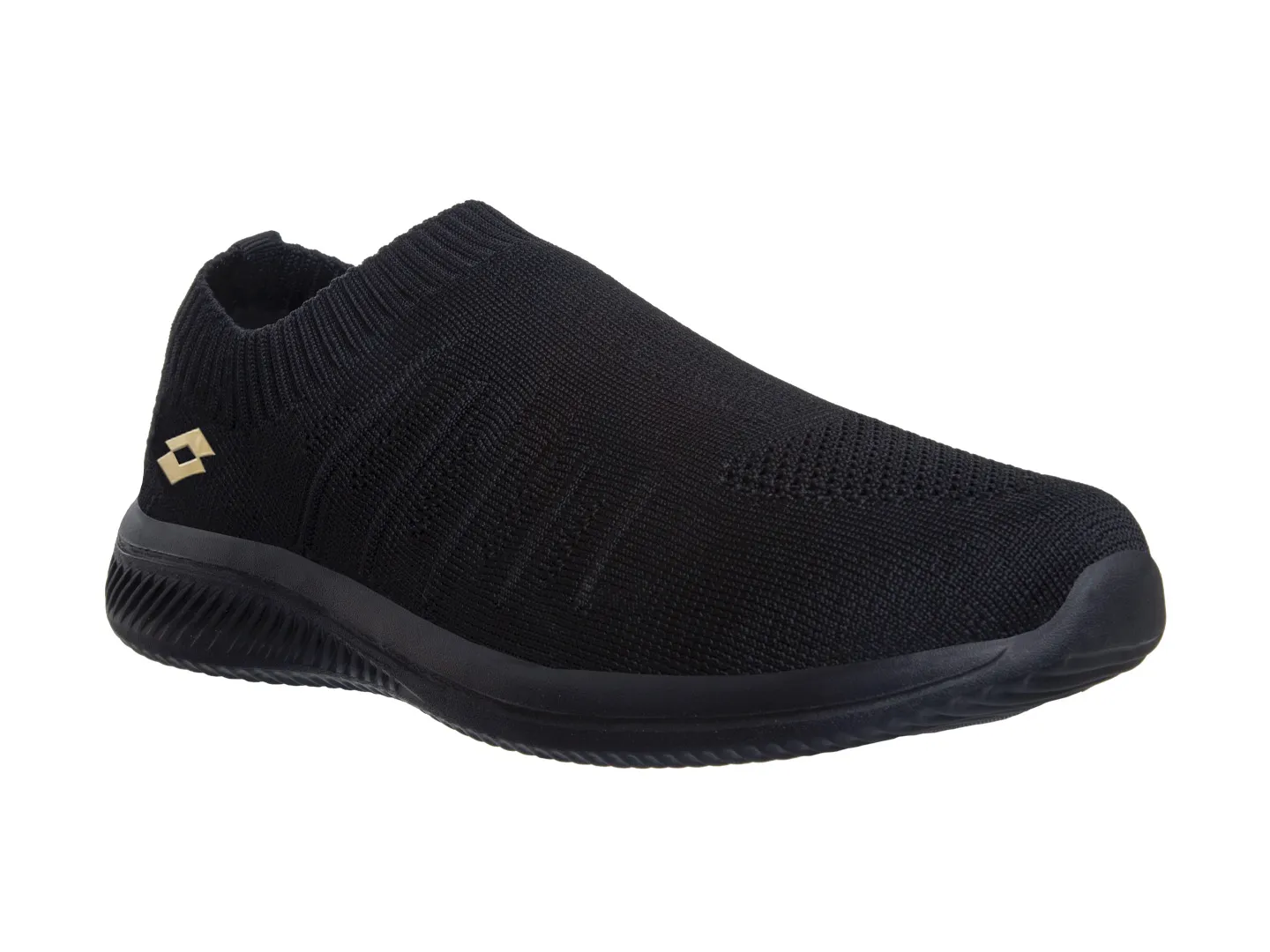 Tenis Lotto Mila  Negro Para Mujer