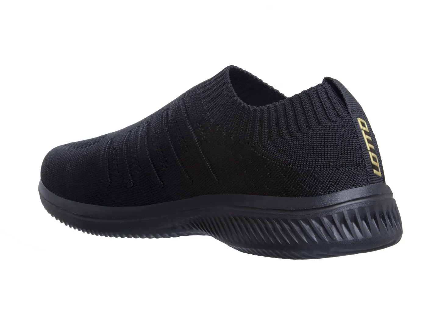 Tenis Lotto Mila  Negro Para Mujer
