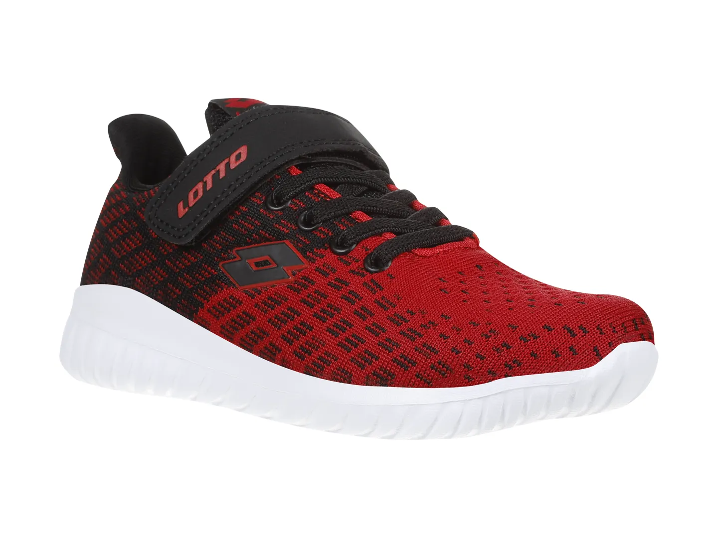 Tenis Lotto Perks  Negro Para Niño