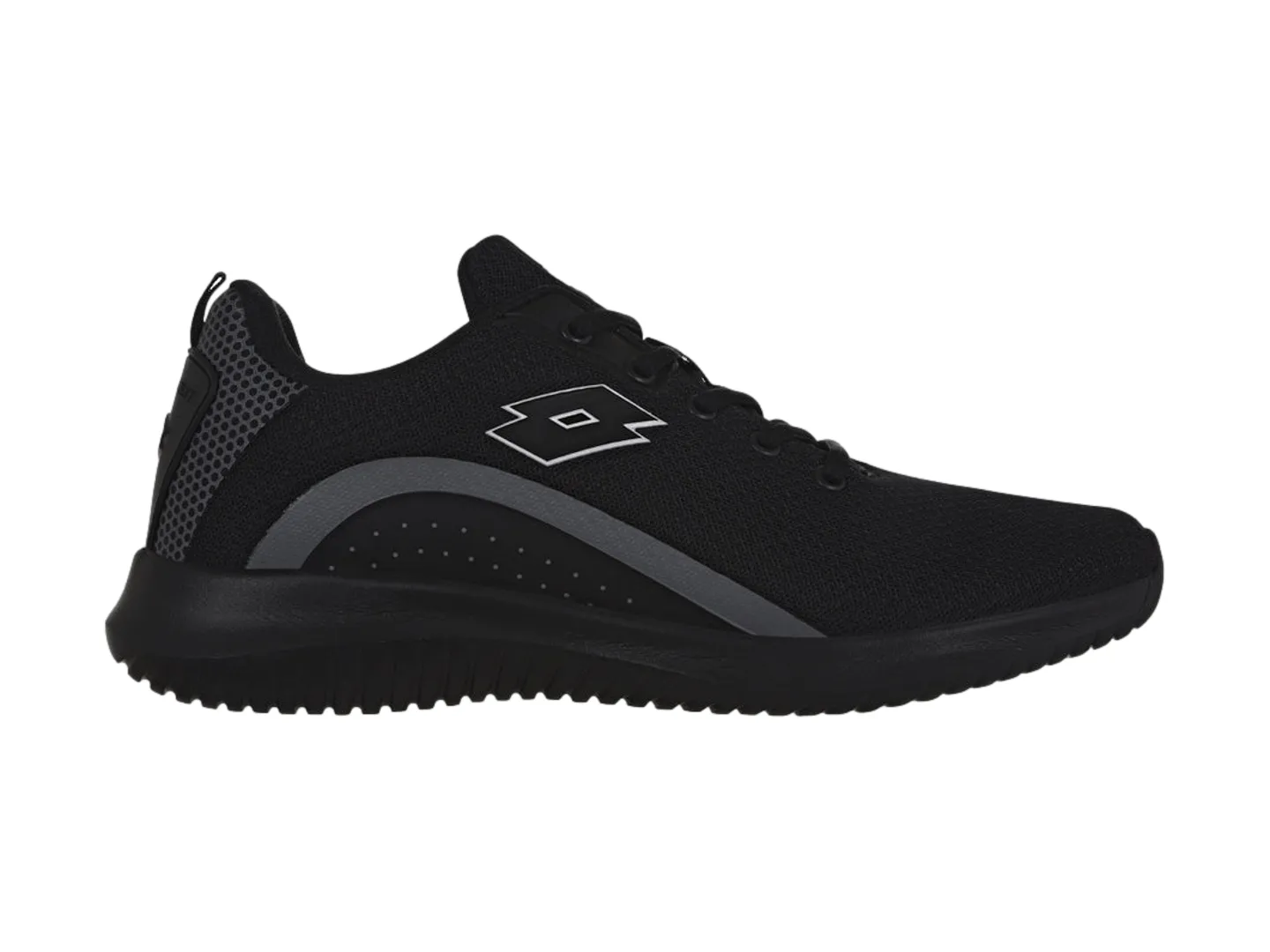 Tenis Lotto Rayan  Negro Para Hombre