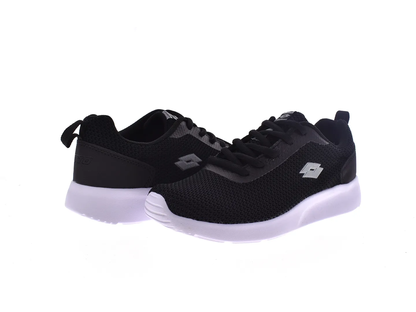 Tenis Lotto Tender  Negro Para Mujer
