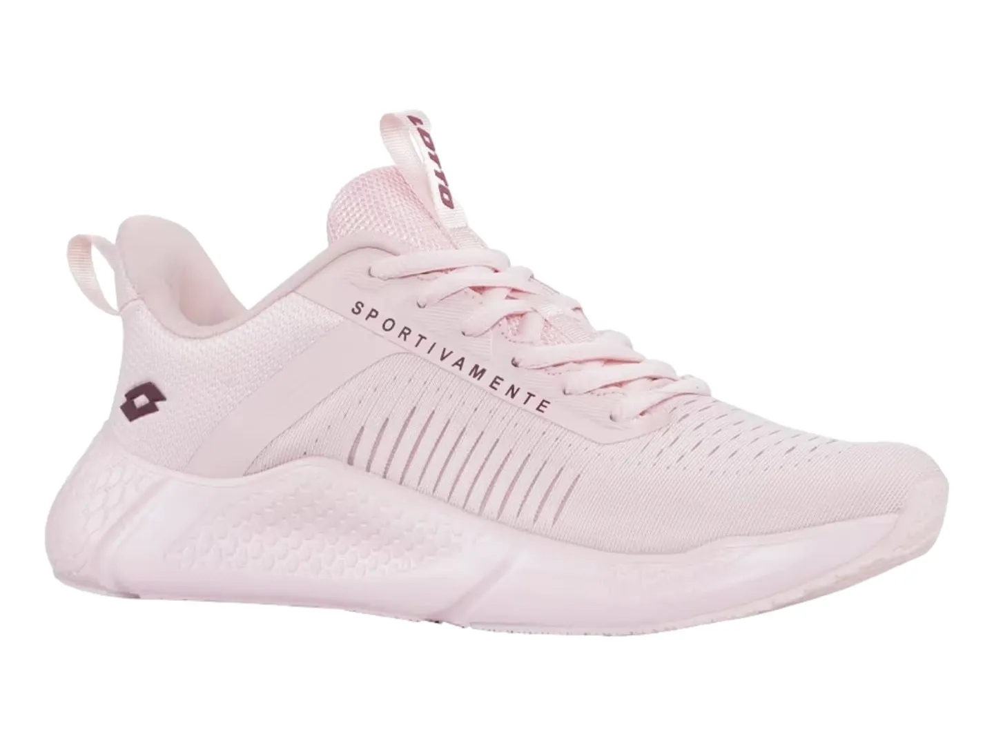TENIS LOTTO YX6  ROSA PARA MUJER