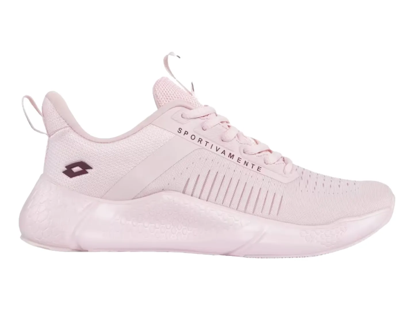 TENIS LOTTO YX6  ROSA PARA MUJER