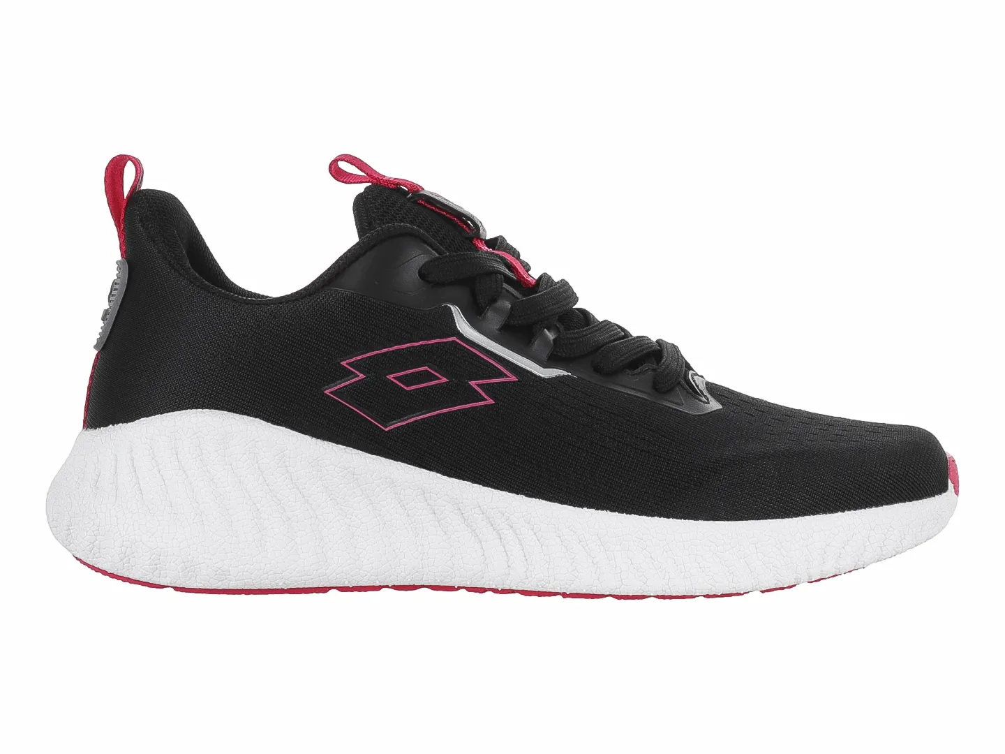 Tenis Lotto Zanasi  Negro Para Mujer