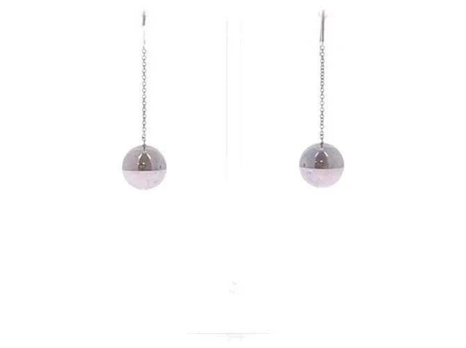TIFFANY & CO Pendientes T.  metal Plata 