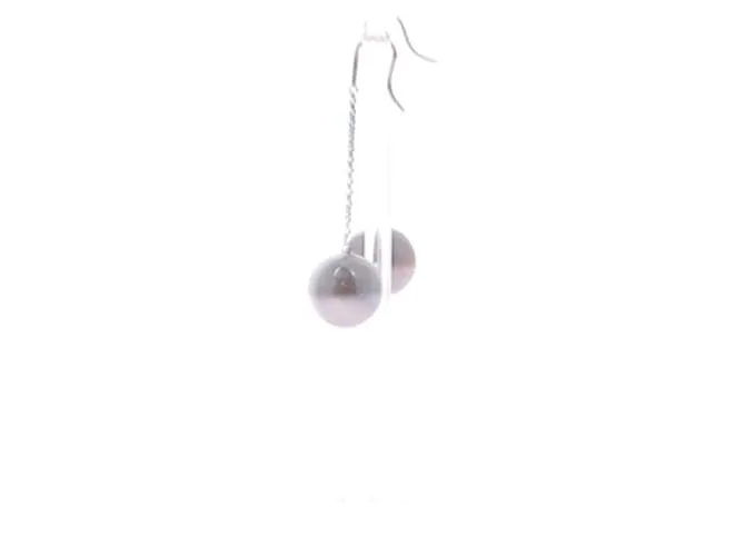 TIFFANY & CO Pendientes T.  metal Plata 
