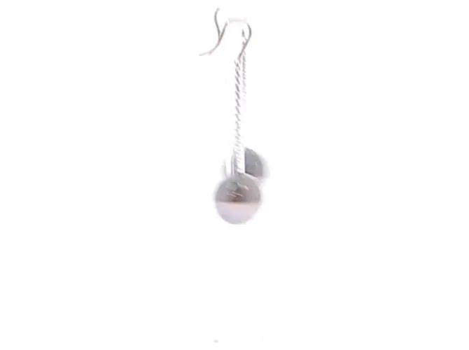 TIFFANY & CO Pendientes T.  metal Plata 