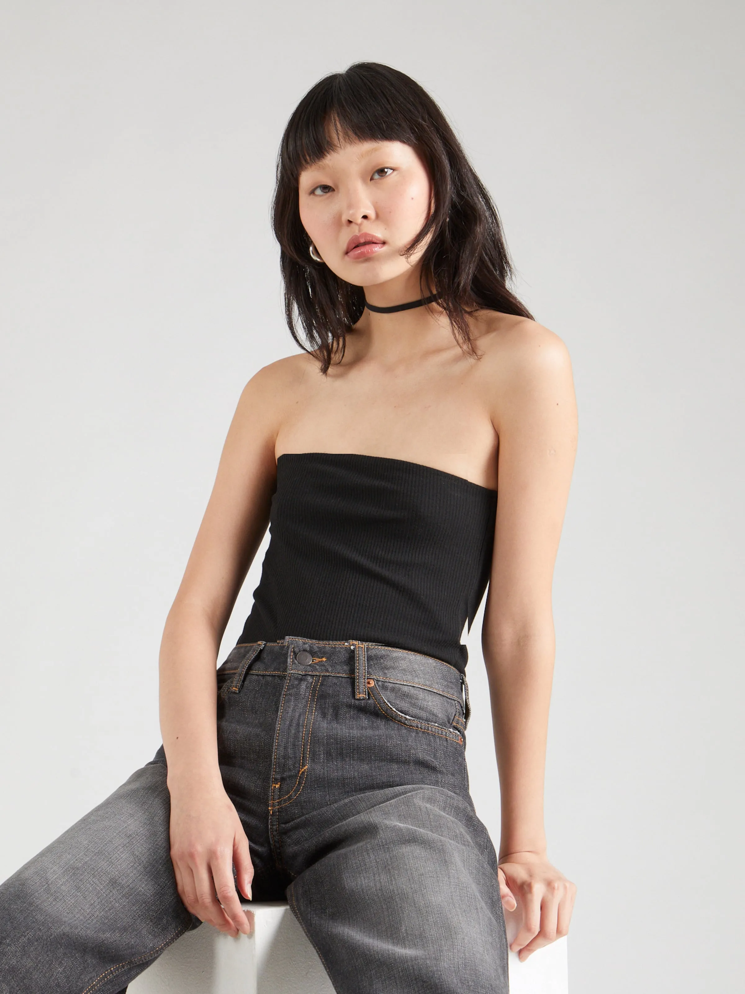 Top 'PCKARLEE' PIECES en Negro
