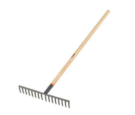 Truper Rastrillo Recto16 Dientes Mango De 60"