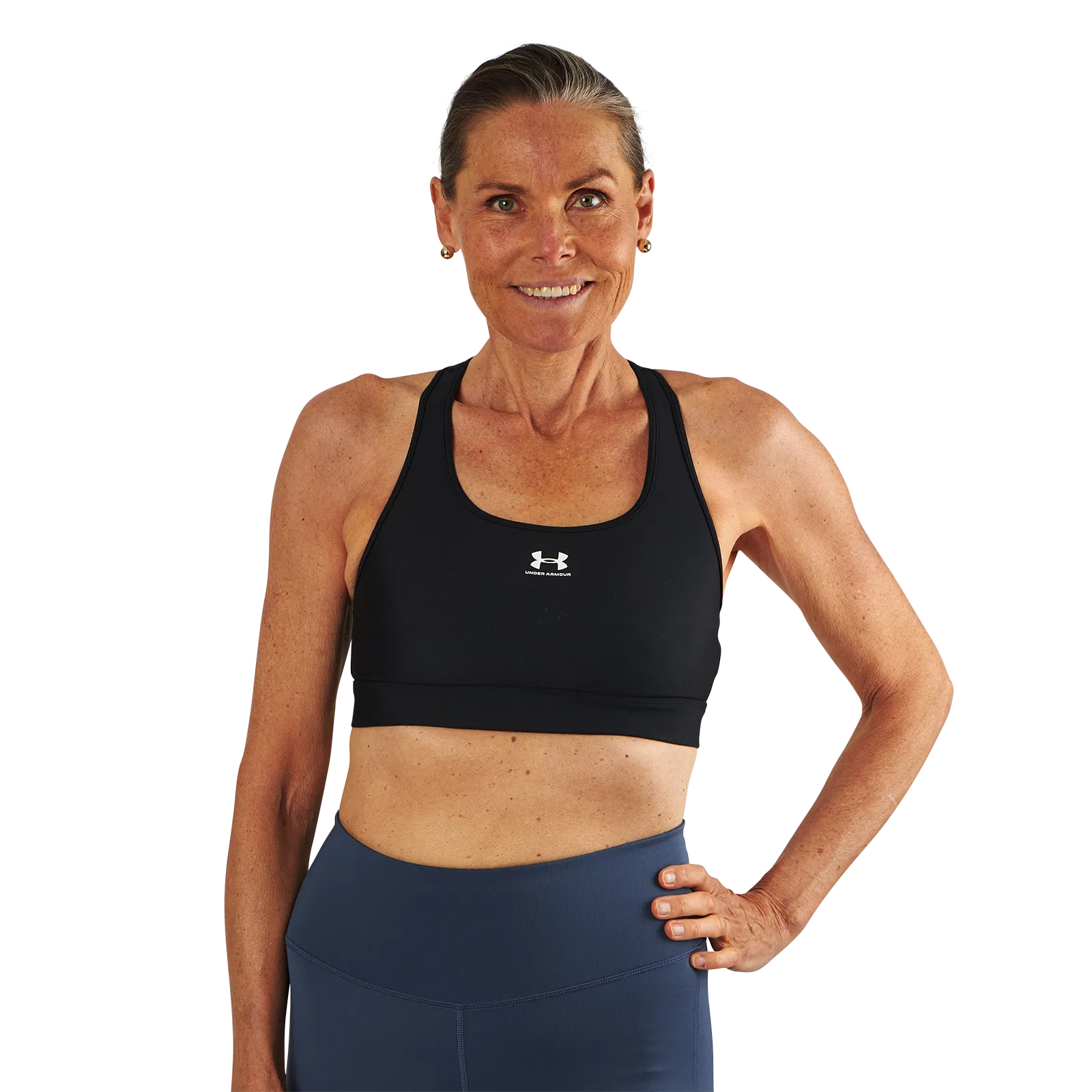 Under Armour Crossback Mid Bra Black