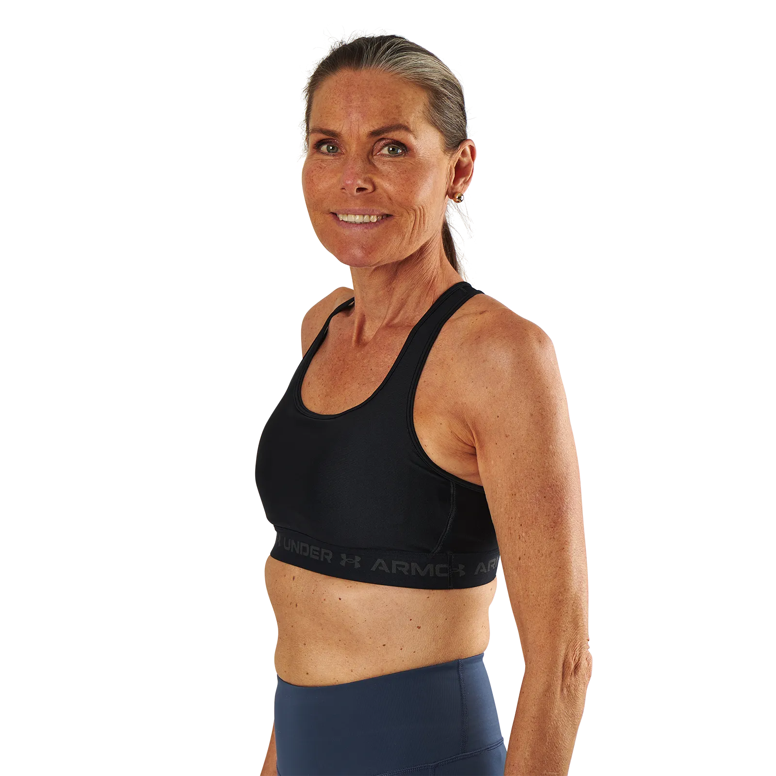 Under Armour Crossback Mid Bra Black